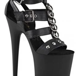 Pleaser Shoes 8 " Stiletto Jewel Platform (FLAMINGO-858)