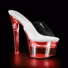 Pleaser Shoes 7 " LED Illuminated High Platform (FLASHDANCE-701)