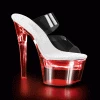 Pleaser Shoes 7 " LED Illuminated High Platform (FLASHDANCE-702)