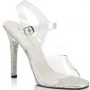 Fabulicious 4 1/2" Heel Sandals (GALA-08DM) Pleaser Shoes