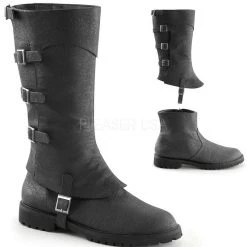 Funtasma Men's Buckled Strap Knee Boots (GOTHAM-105) Funtasma - Halloween