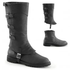 Funtasma Men's Buckled Strap Knee Boots (GOTHAM-105) Funtasma - Halloween
