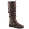 Funtasma Men's Buckle Detailed Knee Boot (GOTHAM-110)