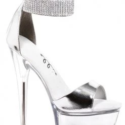 Ellie Shoes 6" Heel Ankle Wrap Sandal (ES609-HAVEN)