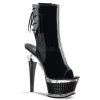 Pleaser Shoes 6 1/2" Textured Platform Bootie (ILLUSION-1018)