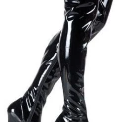 Pleaser Shoes 5 1/4" Stretch Platform Thigh Boot (INDULGE-3000)