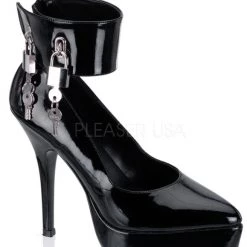 Pleaser Shoes 5 1/4" Ankle Strap Platform Pump (INDULGE-534)