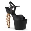 Pleaser Shoes 7" Brass Knuckle Heel Platform Sandal (IRONGRIP-708/709) 1 Pleaser Shoes 7" Brass Knuckle Heel Platform Sandal (IRONGRIP-708/709)