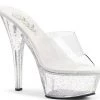 Pleaser Shoes 6" Spike Heel Platform Sandal(KISS-201MG Final Sale)