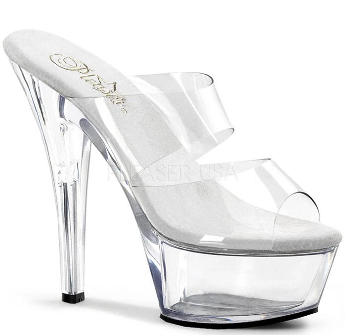 Pleaser Shoes 6" Spike Heel Platform Sandal (KISS-202) 3 Pleaser Shoes 6" Spike Heel Platform Sandal (KISS-202)