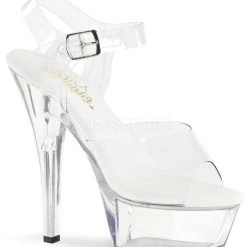Pleaser Shoes 6" Stiletto Platform Sandal (KISS-208VL)