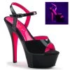 Pleaser Shoes 6" Heel Neon Platform (KISS-209TT Final Sale)