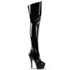Pleaser Shoes 6" Stiletto Platform Thigh Boot (KISS-3010 Final Sale)
