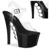 Pleaser Shoes 7" Brass Knuckle Stiletto Platform (KNUCKS-708)