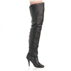 Pleaser Shoes 4" Heel Thigh High Leather Boot (Legend-8868)