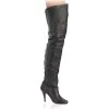 Pleaser Shoes Sales 4" Heel Thigh High Leather Boot (Legend-8868 Final Sale)