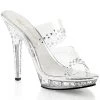 Fabulicious 5" Stiletto Mini-Platform Slide (LIP-102RS) Pleaser Shoes
