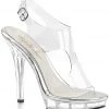 Fabulicious Pleaser Shoes 5" Stiletto Mini-Platform Sandal (LIP-107)