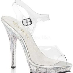 Fabulicious Sales 5" Stiletto Glitter Platform Sandal (LIP-108MG Final Sale)