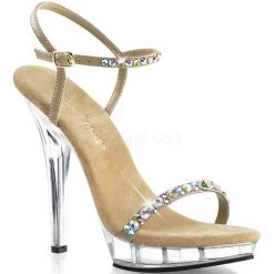 Fabulicious Pleaser Shoes 5" Heel Mini-Platform (LIP-131)