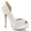 Fabulicious 5" Heel Platform Peep Toe D'Orsay Pump (Lolita-09 Final Sale)