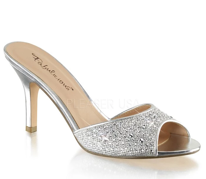 Fabulicious Shop By Style 3 1/4" Rhinestone Kitten Heel (LUCY-01) 4 Fabulicious Shop By Style 3 1/4" Rhinestone Kitten Heel (LUCY-01)