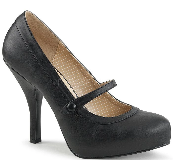 Pink Label By Pleaser 4 1/2" Maryjane Shoes (PINUP-01) 4 Pink Label By Pleaser 4 1/2" Maryjane Shoes (PINUP-01)