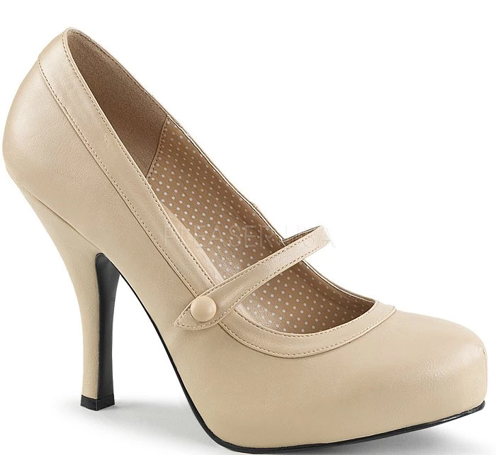 Pink Label By Pleaser 4 1/2" Maryjane Shoes (PINUP-01) 5 Pink Label By Pleaser 4 1/2" Maryjane Shoes (PINUP-01)