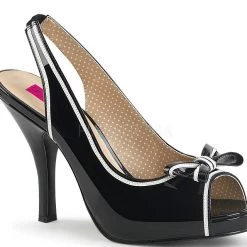 Pink Label By Pleaser 4 1/2" Slingback Pumps (PINUP-10)
