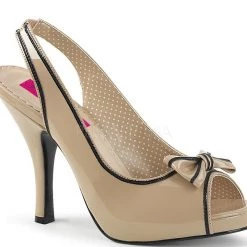 Pink Label By Pleaser 4 1/2" Slingback Pumps (PINUP-10)