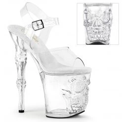 Pleaser Shoes 8" Finger Bone Heel (RAPTURE-808)