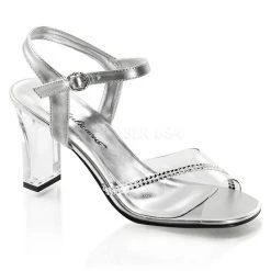 Fabulicious 3 1/4" Heel Ankle Strap Sandal (ROMANCE-308R) Pleaser Shoes