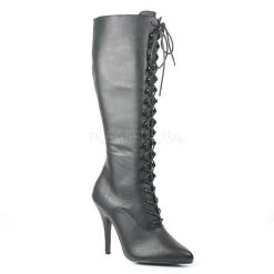 Pleaser Shoes Size 12+ & Up Shoes 5" Lace Up Knee Boot (SEDUCE-2020)
