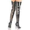 Pleaser Shoes 5" D-Ring Stretch Thigh Boot (SEDUCE-3063)