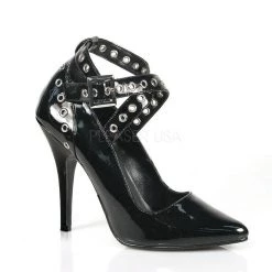 Pleaser Shoes 5" Crisscross Eyelet-Hole Pump (SEDUCE-443)