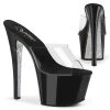 Pleaser Shoes 7" Rhinestone Platform Slide (SKY-301CRS)