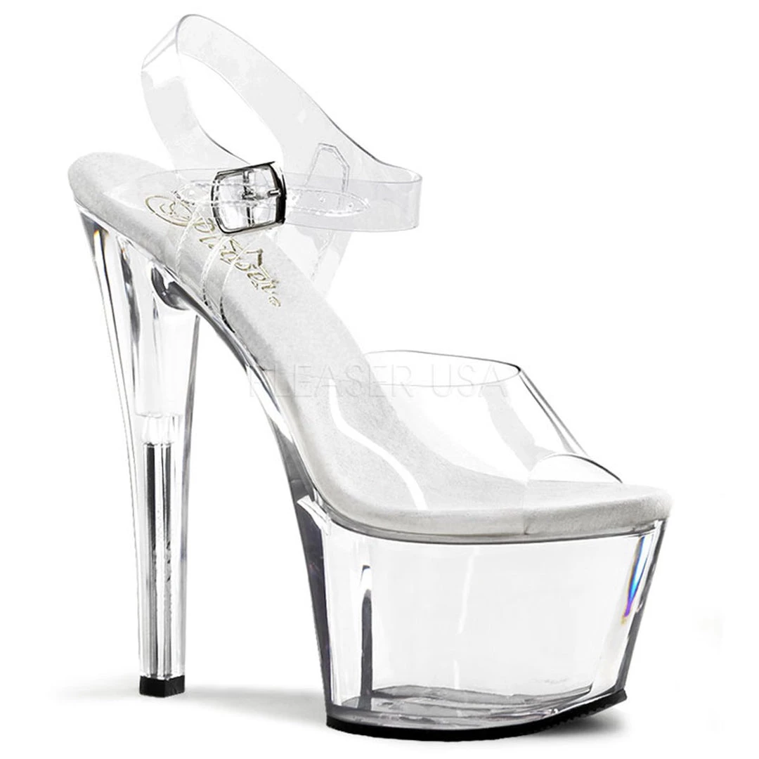 Pleaser Shoes 7" Stiletto Platform Sandal (SKY-308) 8 Pleaser Shoes 7" Stiletto Platform Sandal (SKY-308)