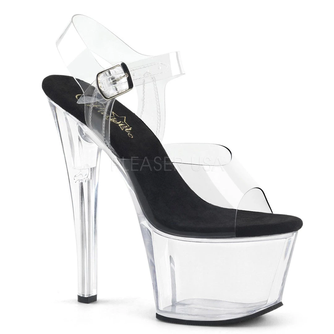 Pleaser Shoes 7" Stiletto Platform Sandal (SKY-308) 4 Pleaser Shoes 7" Stiletto Platform Sandal (SKY-308)