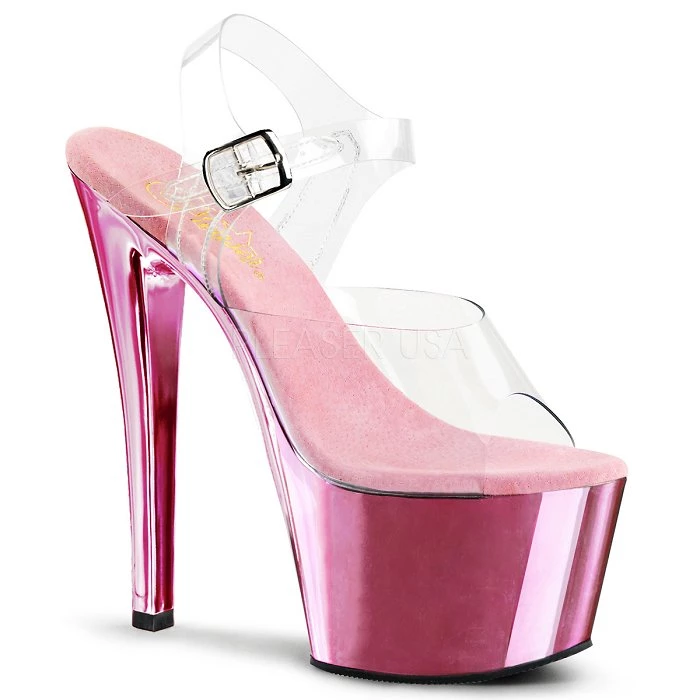 Pleaser Shoes 7" Stiletto Platform Sandal (SKY-308) 5 Pleaser Shoes 7" Stiletto Platform Sandal (SKY-308)