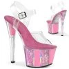 Pleaser Shoes 7" Opal Flake Platform Sandal (SKY-308OF)