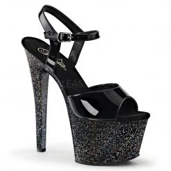 Pleaser Shoes 7" Iridescent Glitter Sandal (SKY-309MG)