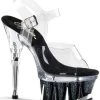 Pleaser Shoes 6" Heel Shark Platform(SPIKY-608MG)