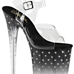 Pleaser Shoes 8" Diamond Platform (STARDUST-808T)