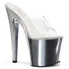 Pleaser Shoes Sales 7 1/2" Stiletto Platform Slide (TABOO-701 Final Sale) 1 Pleaser Shoes Sales 7 1/2" Stiletto Platform Slide (TABOO-701 Final Sale)