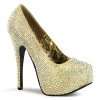 Pleaser Shoes 5 3/4" Rhinestone Platform (Teeze-06R Final Sale)