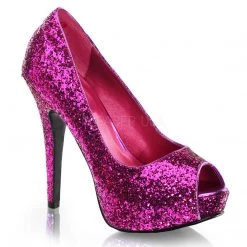 Funtasma 5 1/4" Open Toe Glitter Pumps (TWINKLE-18G Final Sale) Sales