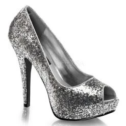 Funtasma 5 1/4" Open Toe Glitter Pumps (TWINKLE-18G Final Sale) Sales