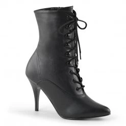 Pleaser Shoes 4" Lace Up Ankle Boots (VANITY-1020)